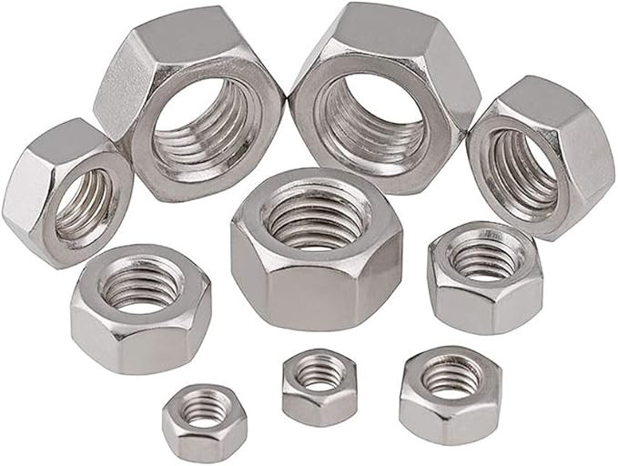WHITE HEX NUT