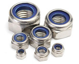 Hex Nuts Nylon Locking